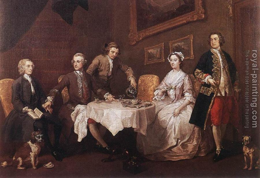 William Hogarth : The Strode Family